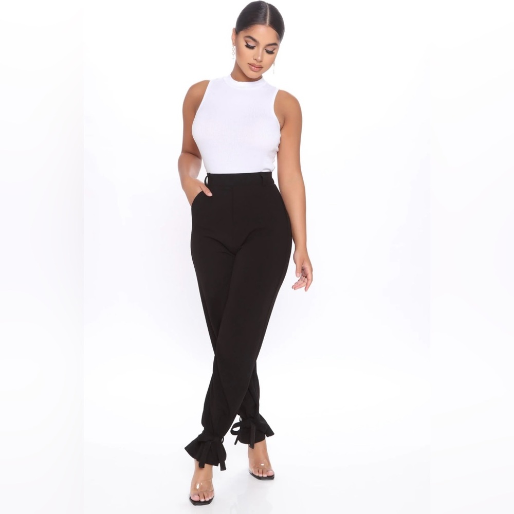Fashion Nova In the Office Trouser -Black XL